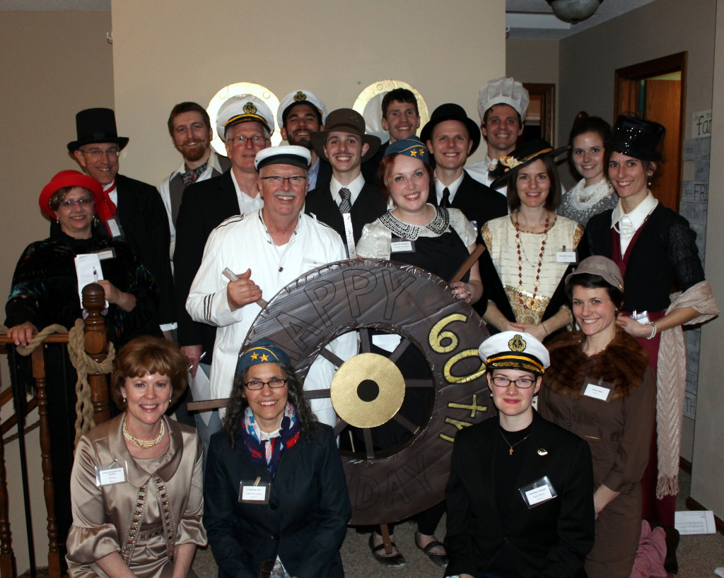 Murder mystery party cast