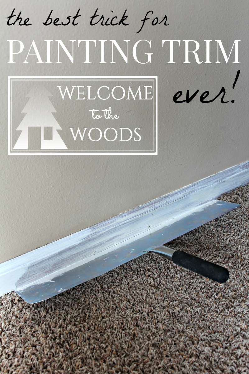 How to Paint Wood Trim so that it lasts! A great video tutorial included and step-by-step guide.
