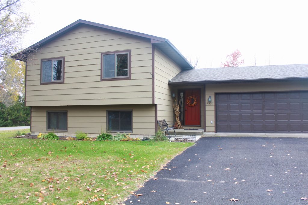 The last step to replacing siding is painting and caulking.