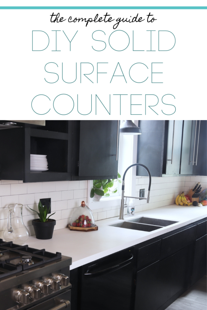The complete guide to DIY solid surface countertop fabrication. This how-to video will show you exactly how to make your own kitchen counters